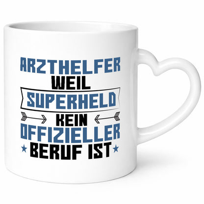 Superheld Arzthelfer | Fachangestellter Medizin Geschenk Humor Geschenkidee