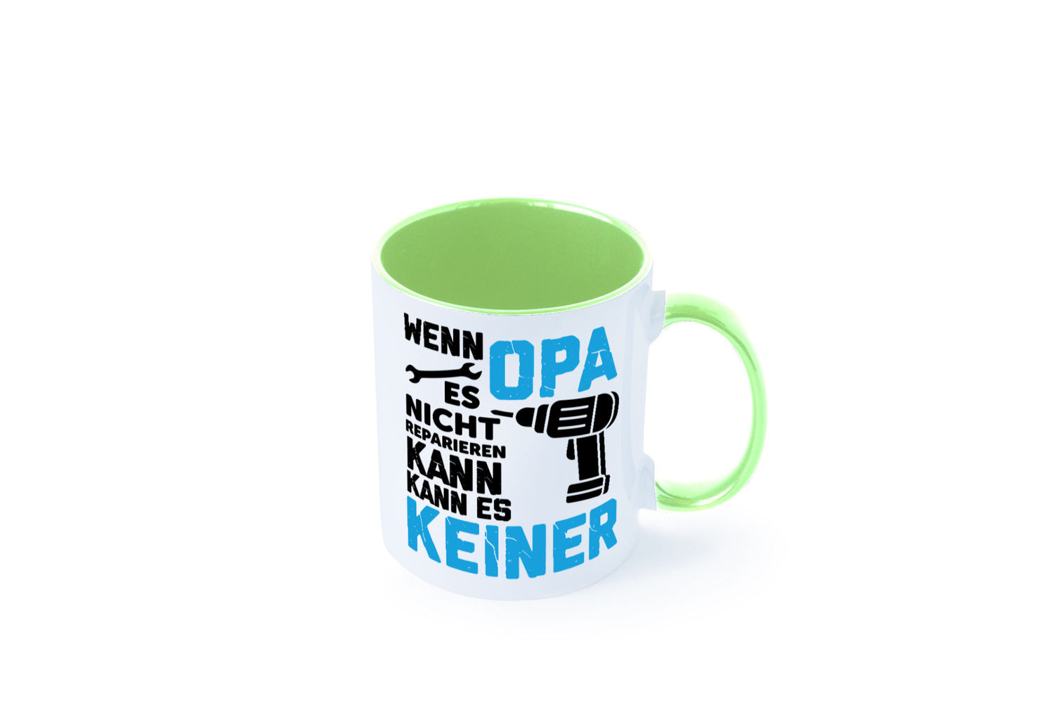 Wenn opa es nicht Reparieren kann | für alles Geschenkidee Familie Humor Tasse