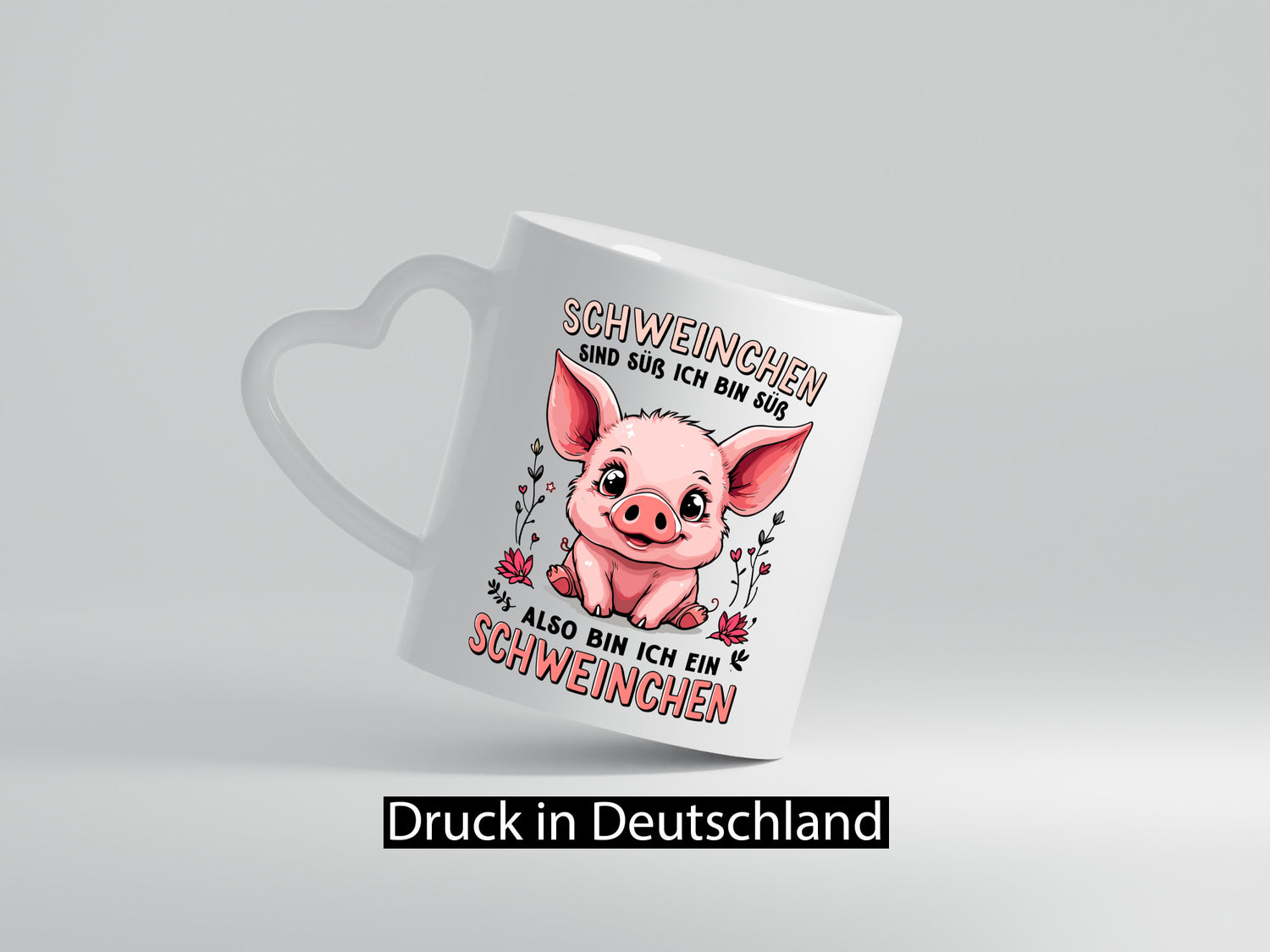 Ich bin ein Schweinchen | Schweine Bauer v2 Geschenkidee Humor Tasse