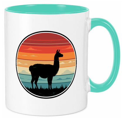 Lama | Alpaka Vintage Humor Geschenkidee Tasse