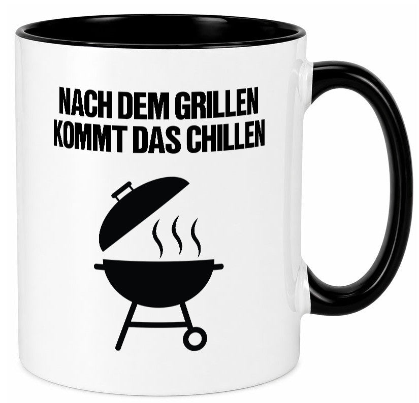 Nach dem Grillen kommt das Chillen | Grillmeister Party Geschenk Humor
