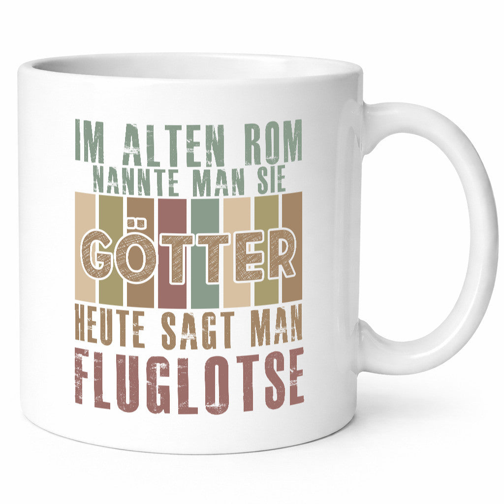 Heute sagt man: Fluglotse | Flugverkehr Flughafen lustiger Spruch Geschenk