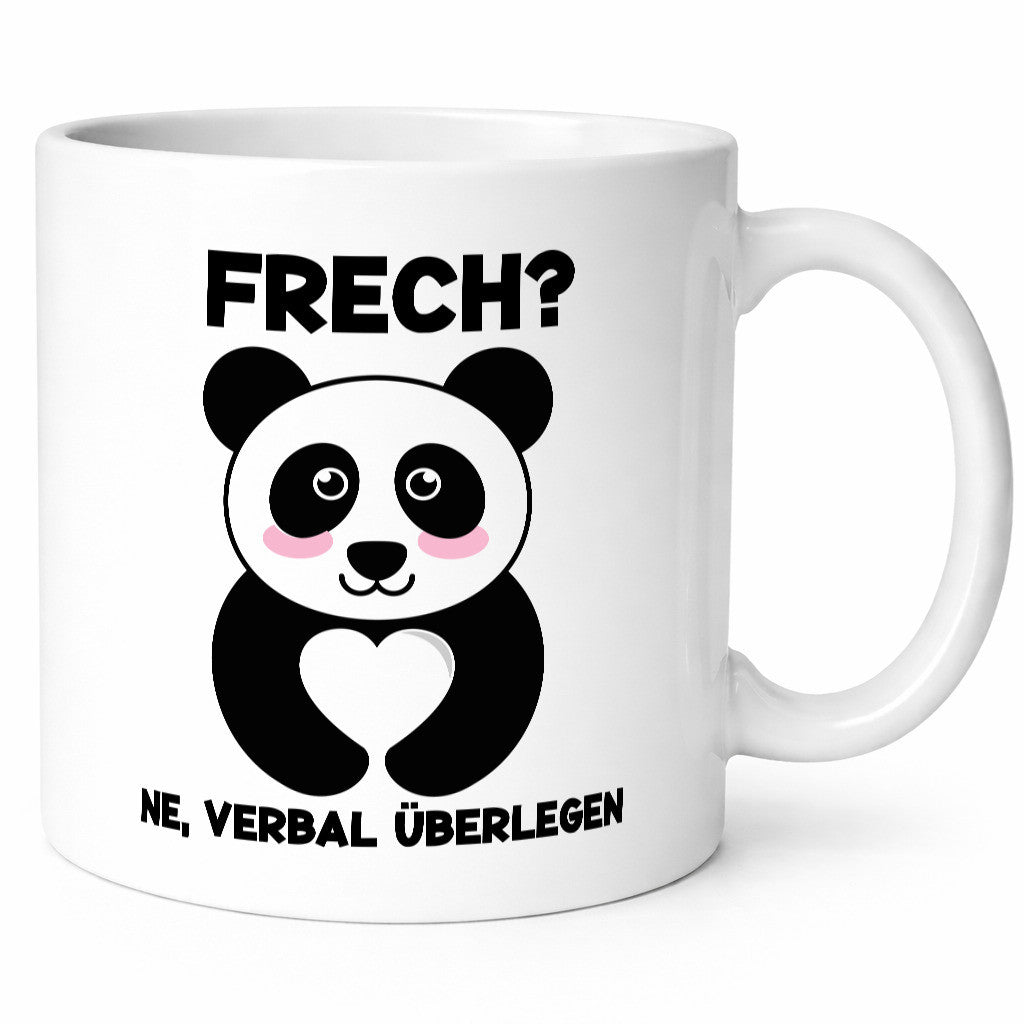 Frech | Verbal überlegen süßer Pandabär kecker Spruch lustiger Geschenk Humor