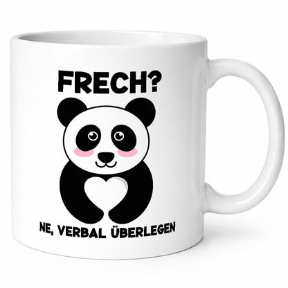 Frech | Verbal überlegen süßer Pandabär kecker Spruch lustiger Geschenk Humor