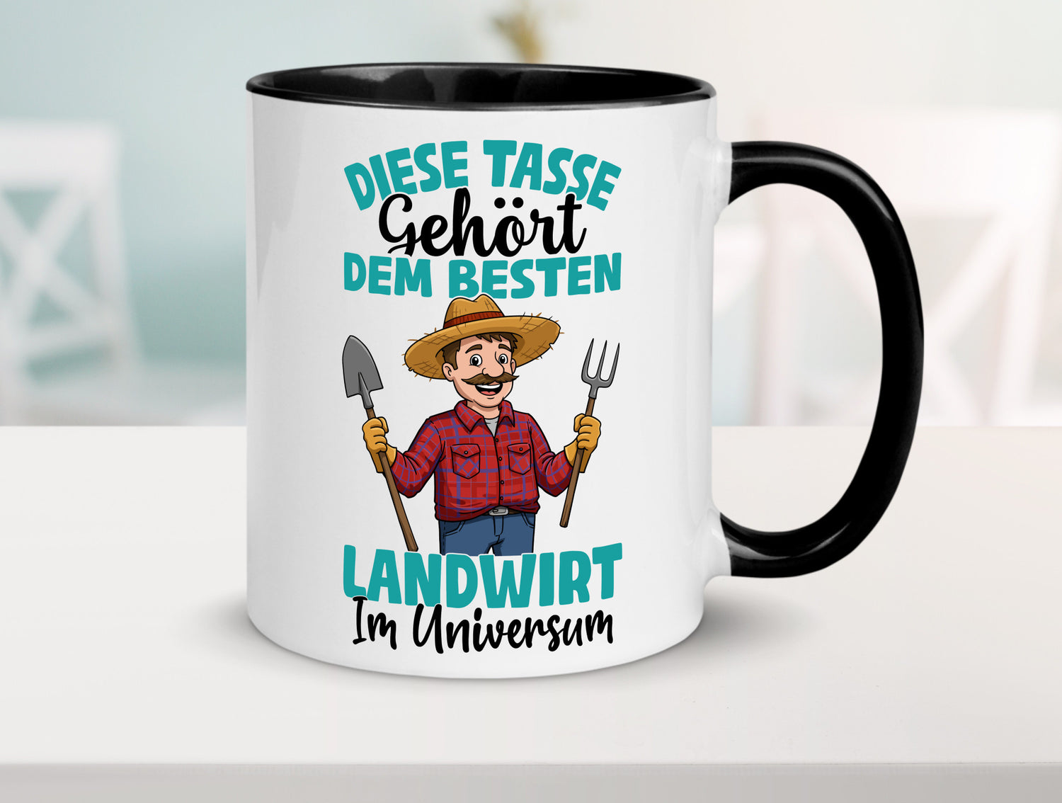 Im Universum: Landwirt | Bauer Landwirtschaft lustiger Spruch Geschenk Humor