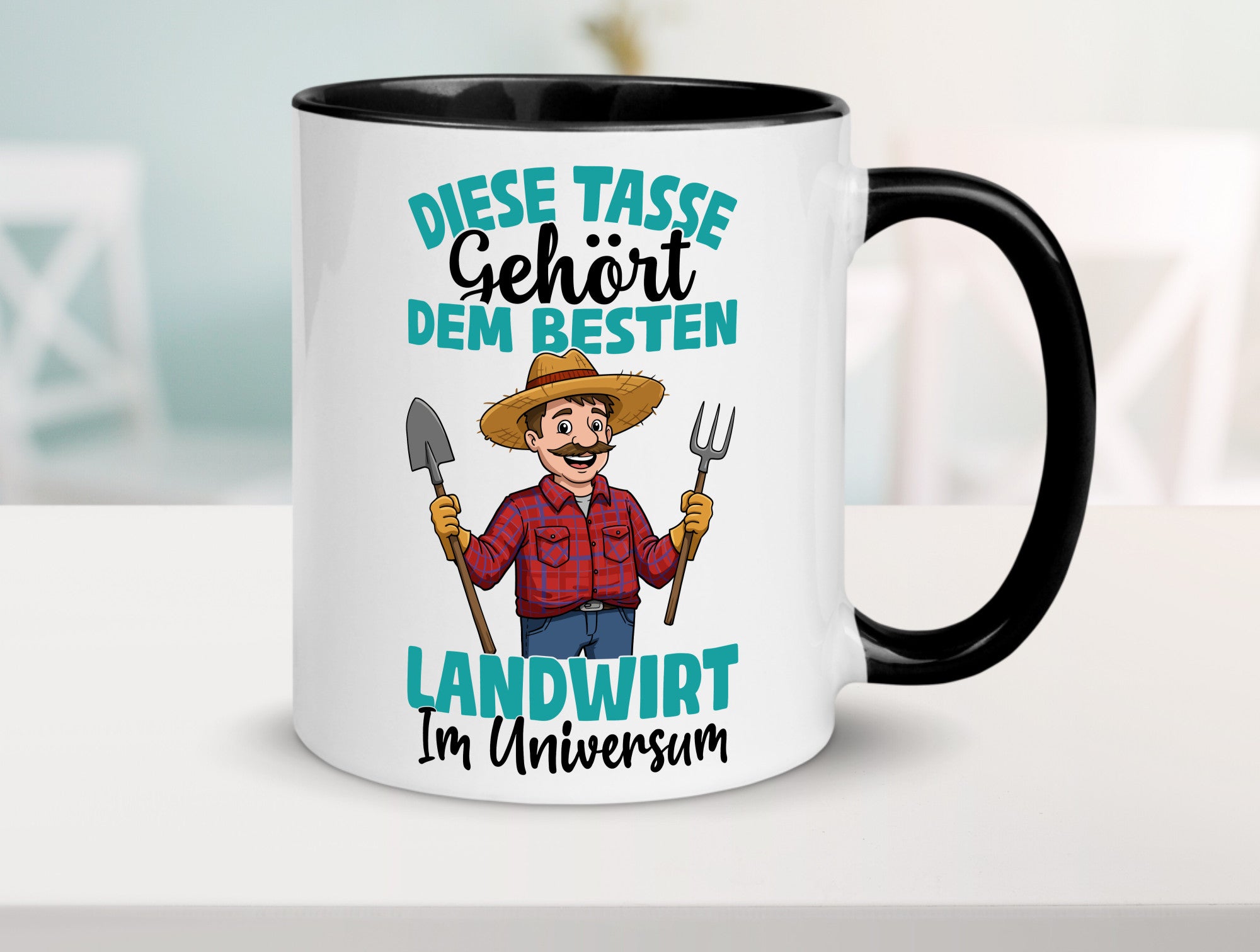 Im Universum: Landwirt | Bauer Landwirtschaft lustiger Spruch Geschenk Humor