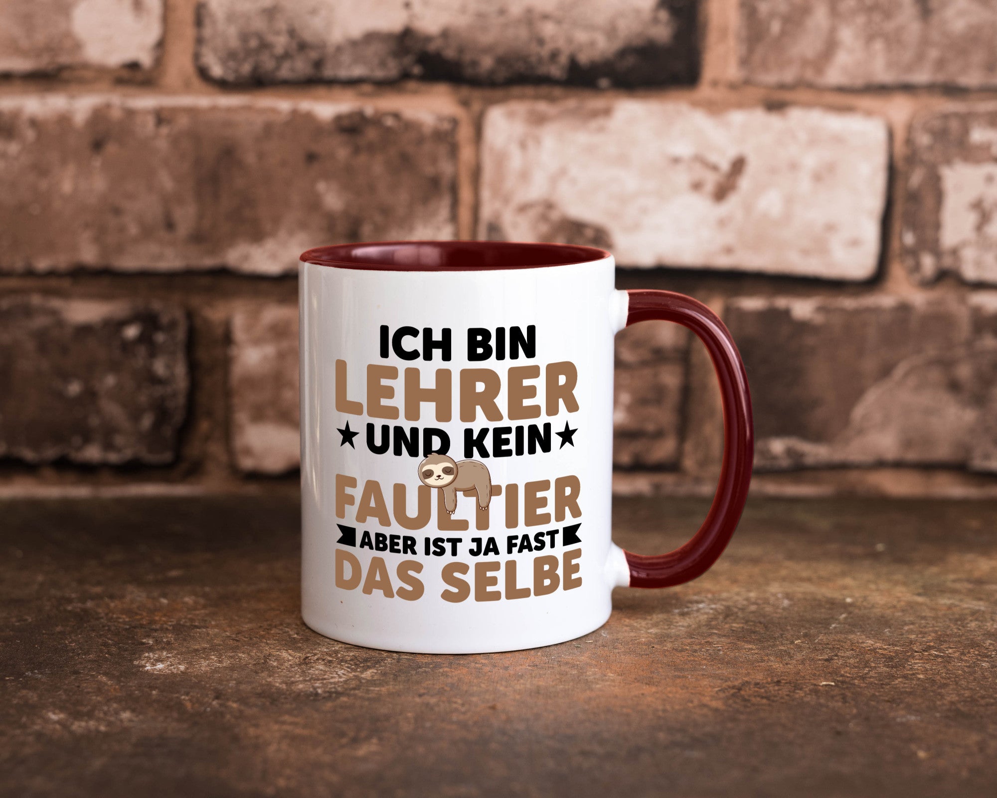 Ich bin kein Faultier: Lehrer | Schule Beruf Schüler Humor Arbeit Kollegen Büro