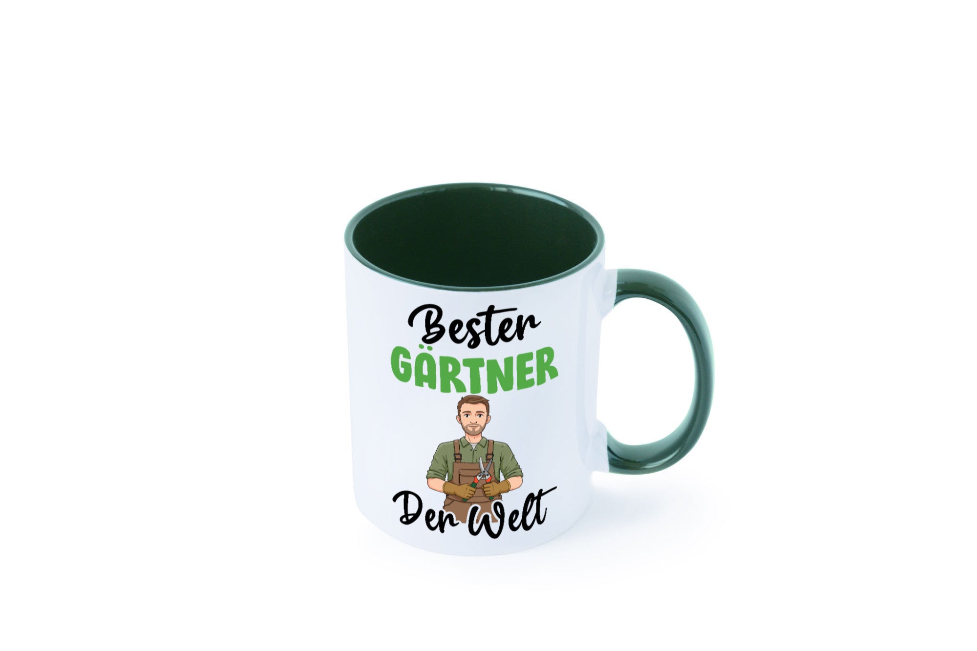 Bester Gärtner | Gartenbau v2 Geschenk Humor Geschenkidee lustiger Spruch Tasse