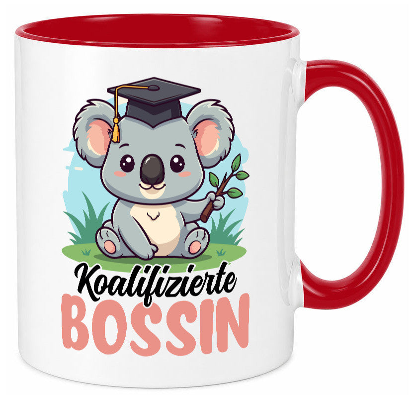Koalifizierte Bossin | Führungskraft Vorgesetzte Geschenkidee Humor Tasse