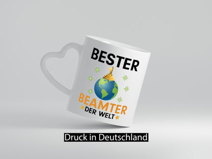 Welt Bester Beamter | Verbeamtung öffentlicher Dienst Geschenkidee Humor Tasse