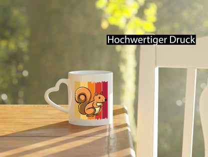 Einhörnchen | Vintage Geschenkidee Humor Tasse