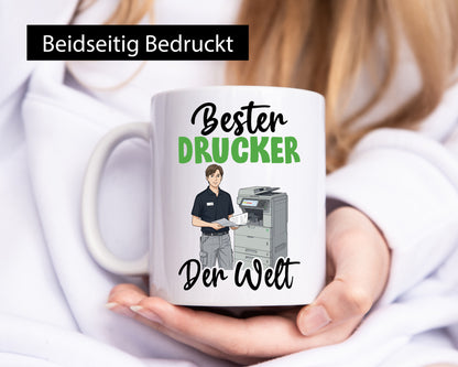Bester Drucker | Druckerei Print Medien v2 lustig Humor Geschenkidee Geschenk