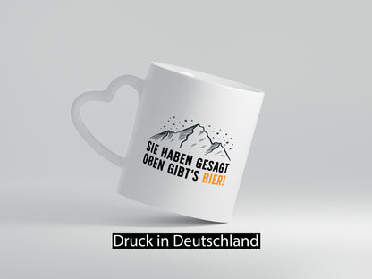 Haben gesagt oben gibt&