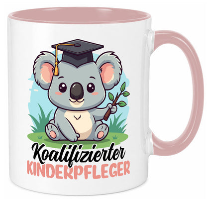 Koalifizierter Kinderpfleger | Pfleger Kinder Geschenkidee Humor Tasse