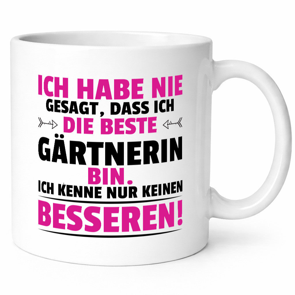 Keine Bessere Gärtnerin | Gartenbau Geschenkidee Humor Tasse