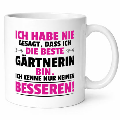 Keine Bessere Gärtnerin | Gartenbau Geschenkidee Humor Tasse
