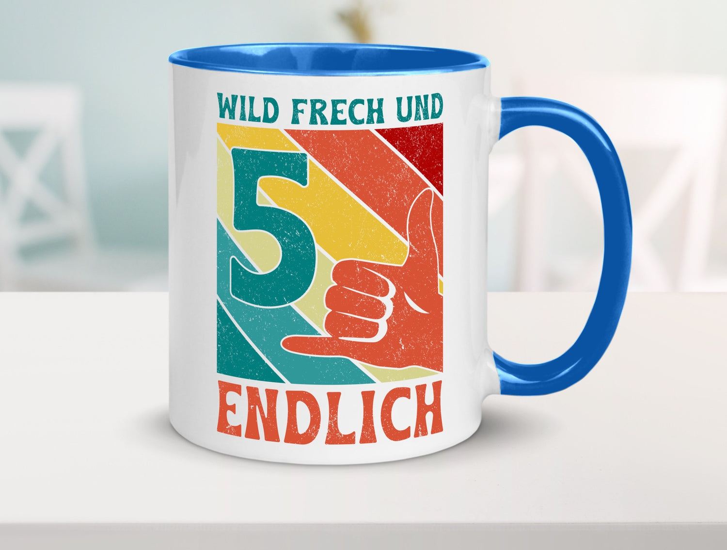5. Geburtstag | 5 Jahre Wild und Frech Geschenk Geschenkidee lustiger Spruch
