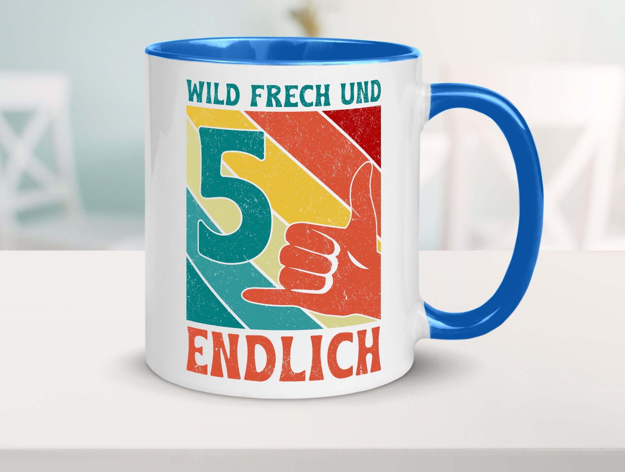 5. Geburtstag | 5 Jahre Wild und Frech Geschenk Geschenkidee lustiger Spruch