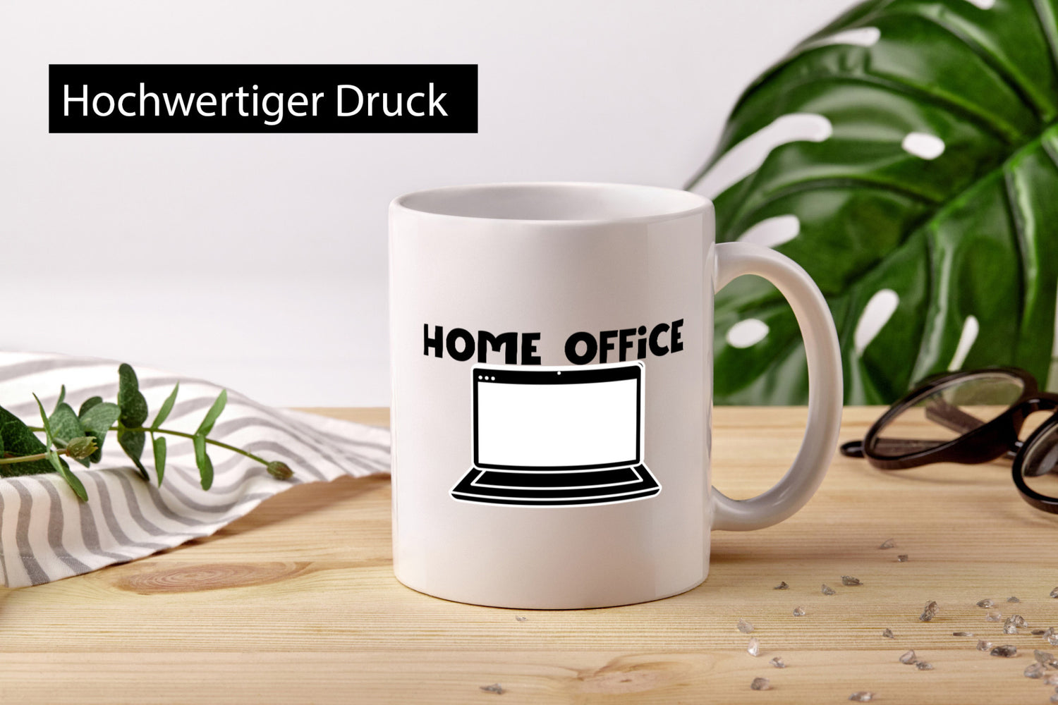 Home Office Tasse | Laptop Motiv Work from Geschenk Humor Geschenkidee lustiger