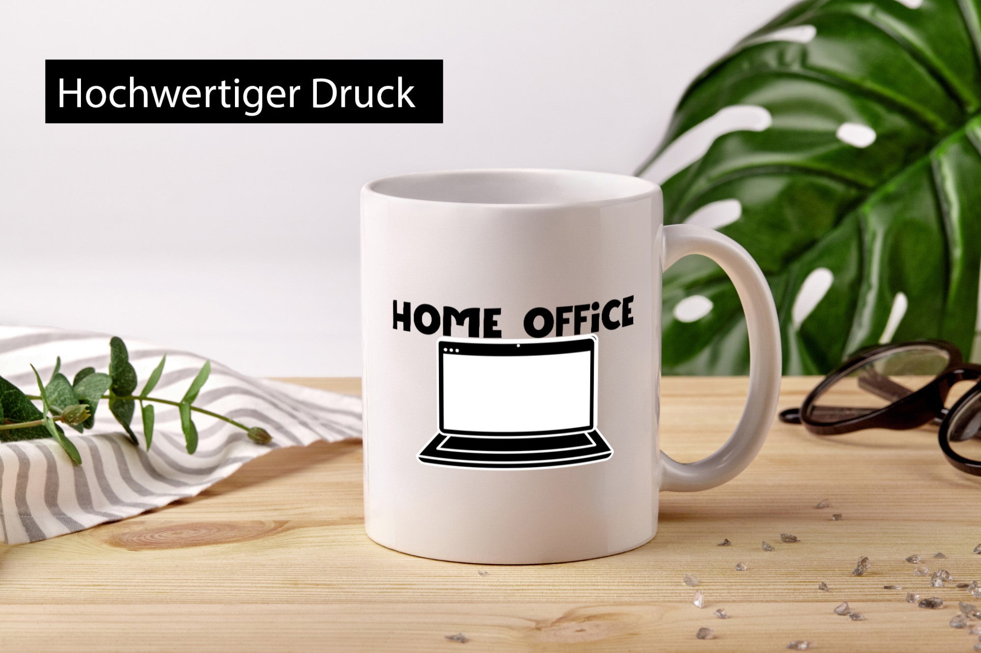 Home Office Tasse | Laptop Motiv Work from Geschenk Humor Geschenkidee lustiger
