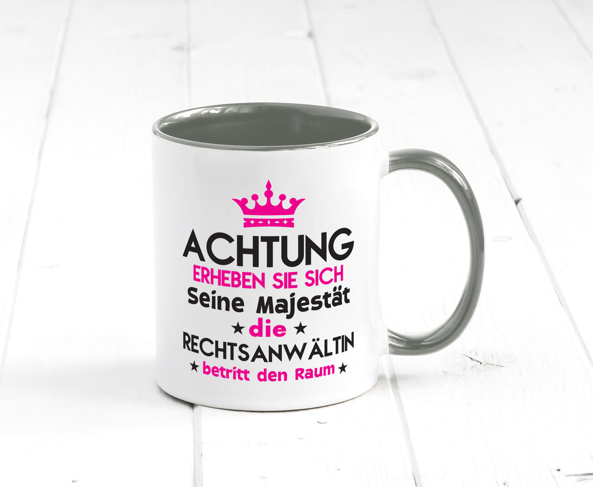 Seine Majestät Rechtsanwältin | Jurstin Anwältin Humor Geschenkidee Tasse