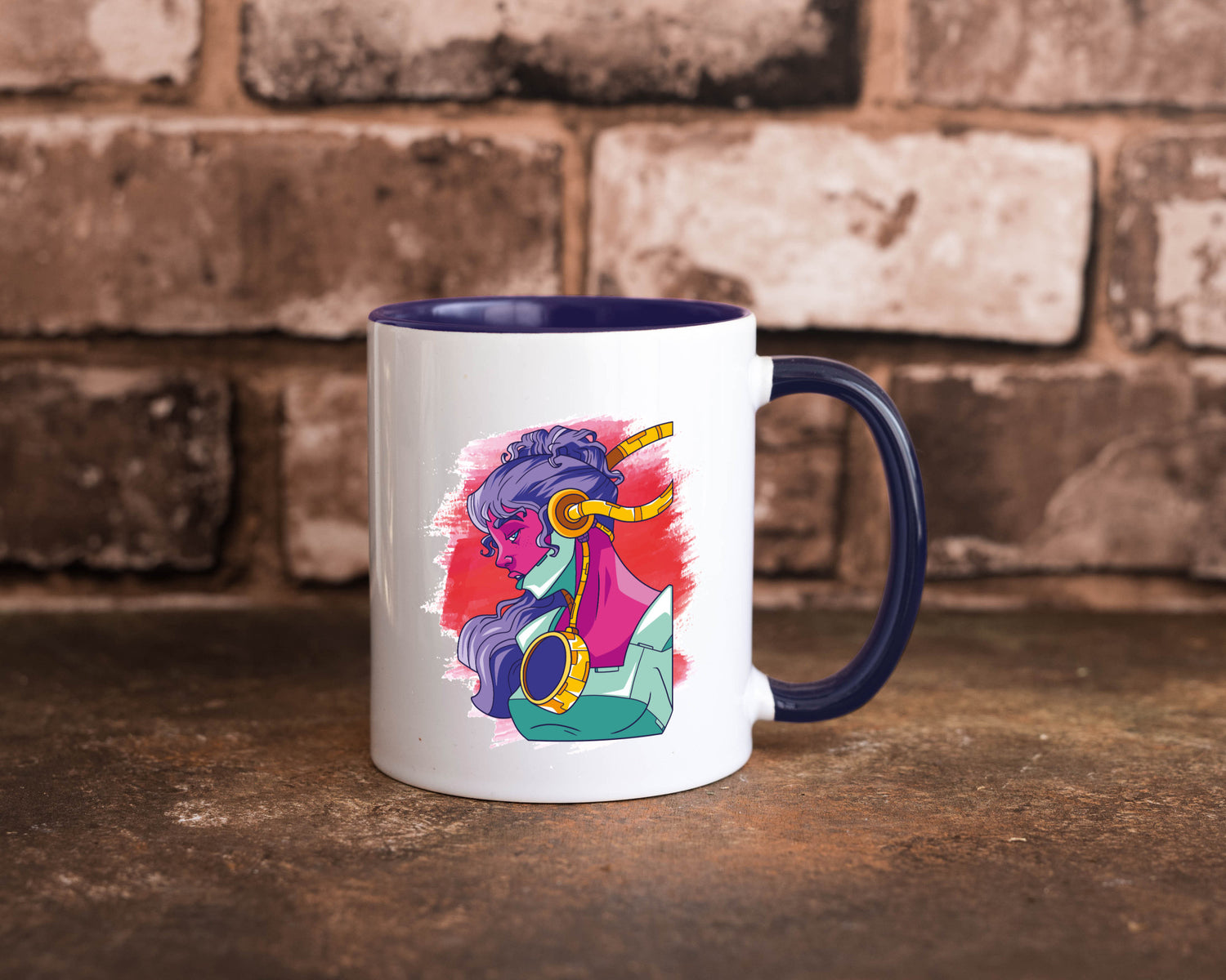 Zeichnung | Kunst Tasse Frauen Motiv cooles Design Humor Geschenkidee