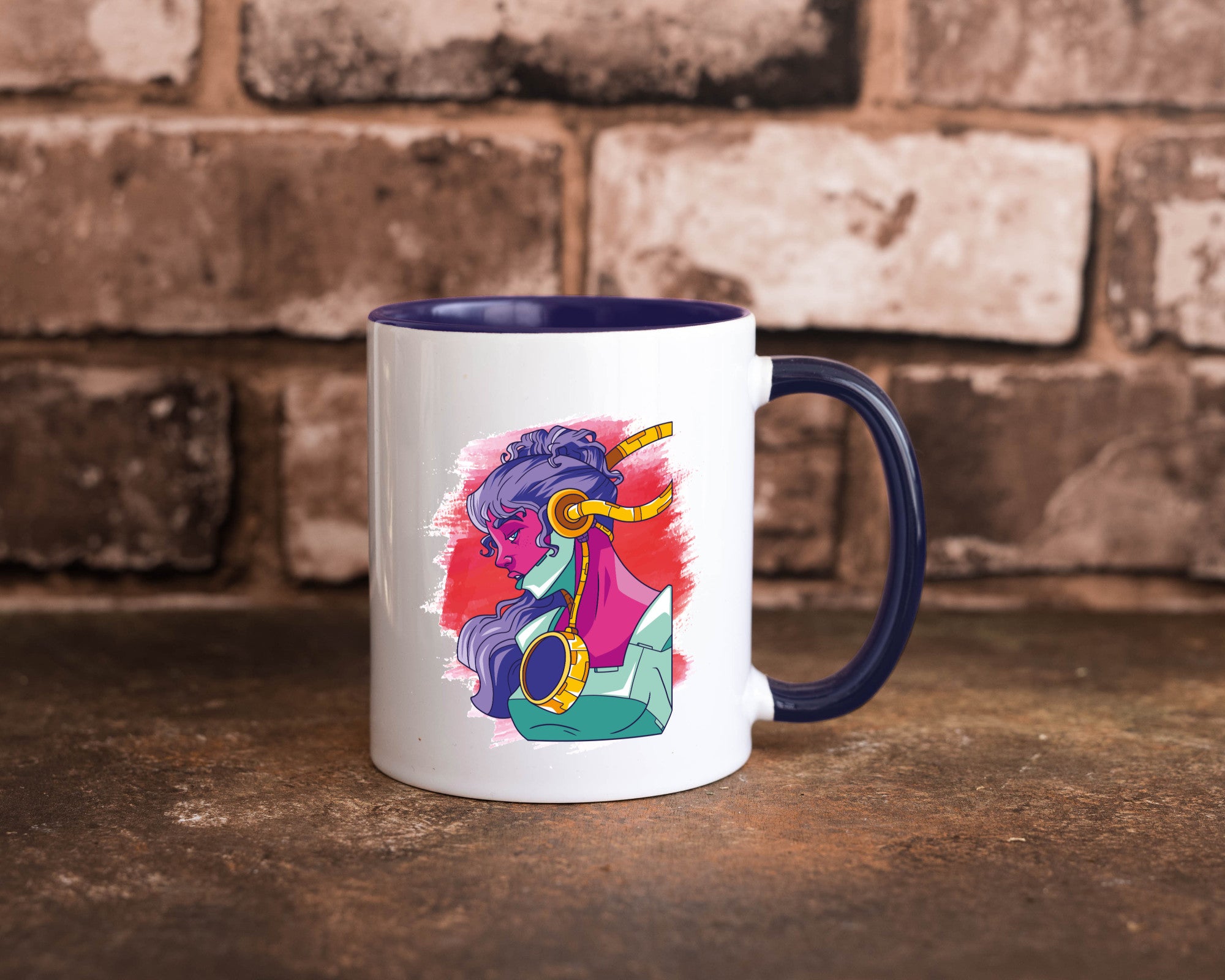 Zeichnung | Kunst Tasse Frauen Motiv cooles Design Humor Geschenkidee
