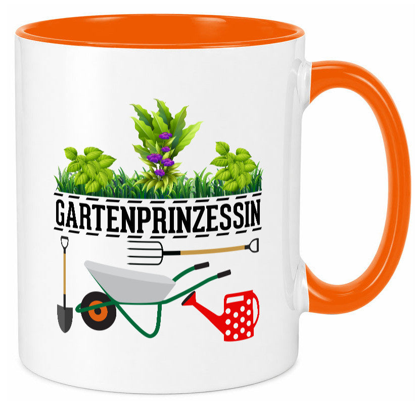 Gartenprinzessin | Gärtnerin Gartenliebhaber Geschenk Humor Geschenkidee