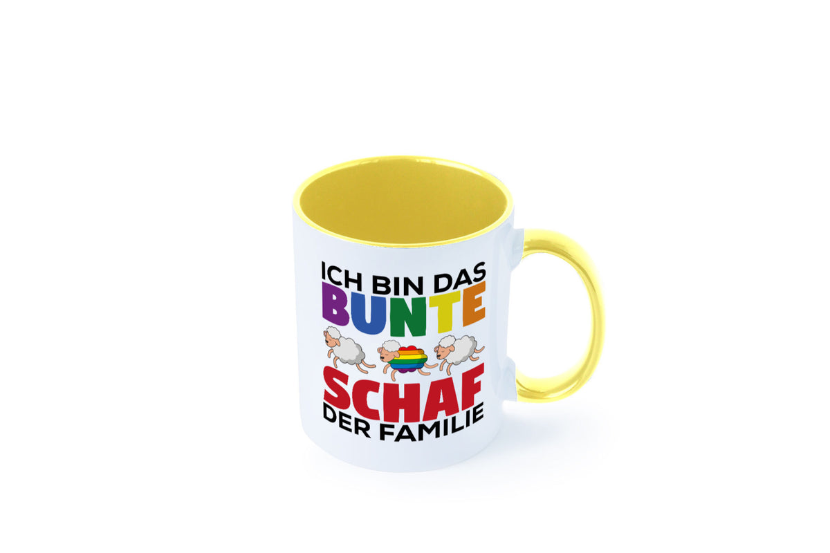 LGBTQ+ Tasse | Buntes Schaf Regenbogen Humor Geschenkidee