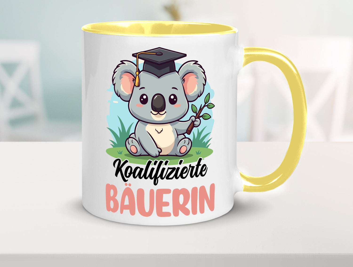 Koalifizierte Bäuerin | Bauernhof Landwirtschaft lustiger Spruch Geschenk Humor