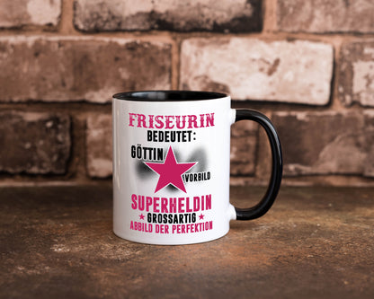 Bedeutung von Friseurin | Friseuse Frisörin lustiger Spruch Geschenk Humor