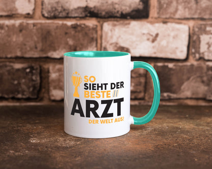 Der Weltbeste Arzt | Medizin Doktor Facharzt lustiger Spruch Geschenk Humor Tasse