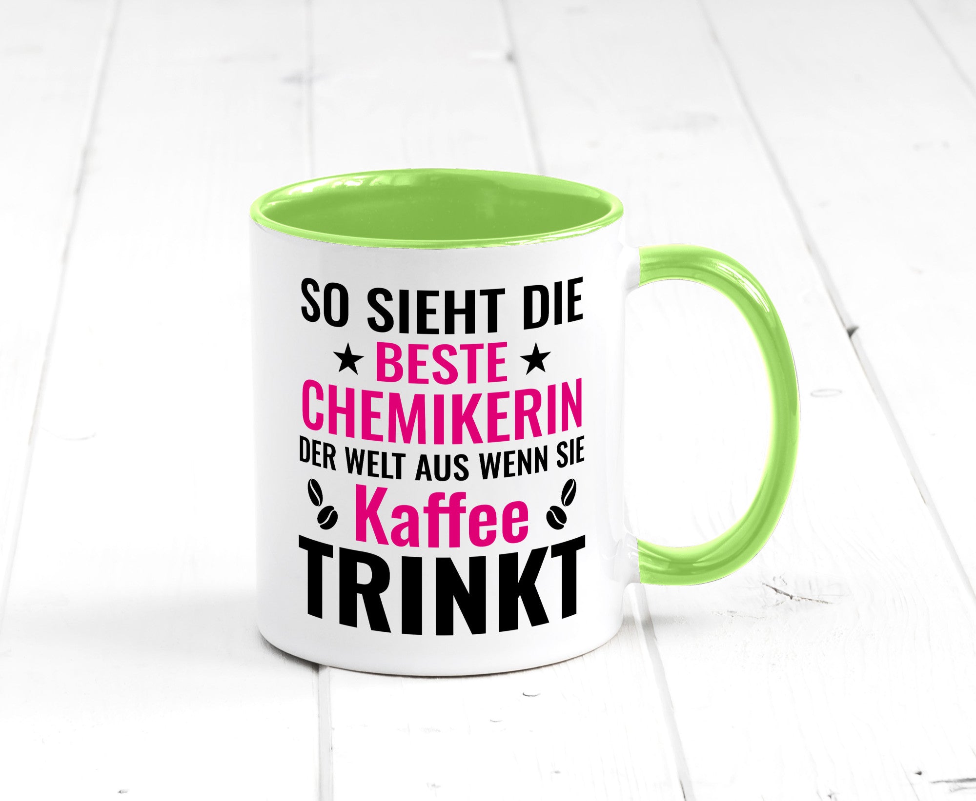 Kaffee trinkt: Chemikerin | Chemie Labor Geschenkidee Humor Tasse