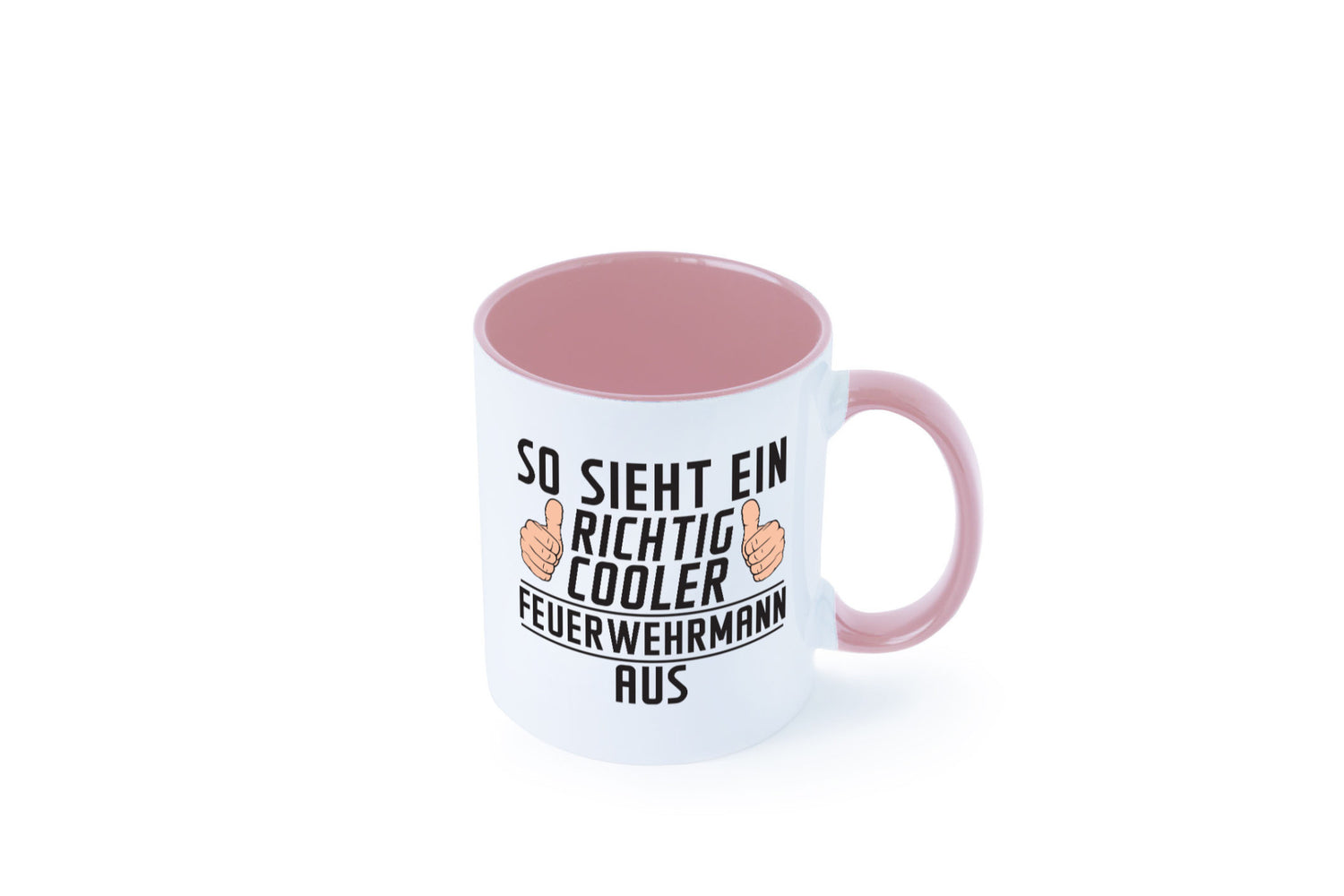 Richtig Cooler Feuerwehrmann | Feuerwehr Geschenkidee Humor Tasse