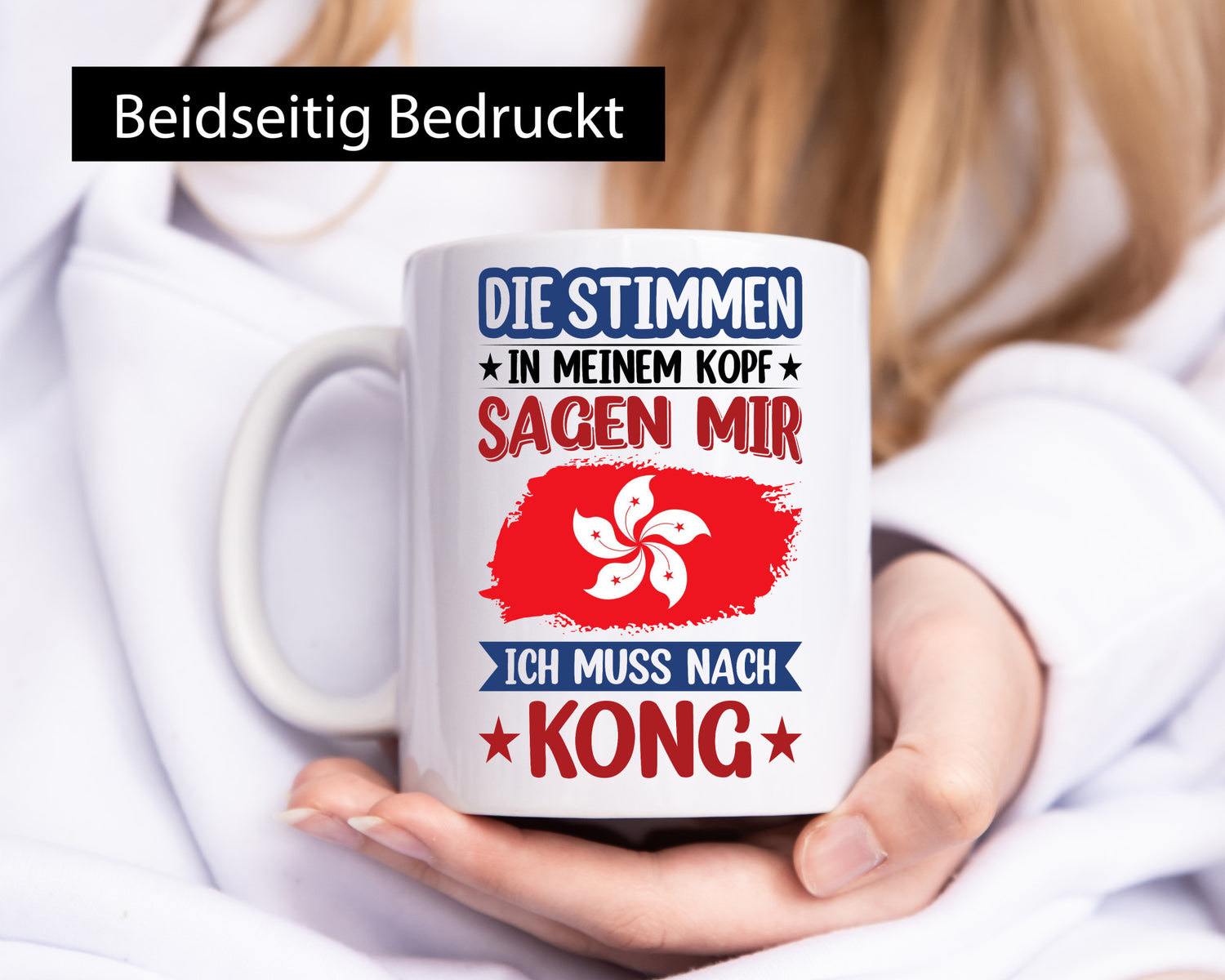 Kong | Urlaub Stimmen in meinem Kopf Traumland lustig Humor Geschenkidee