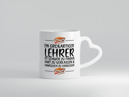 Großartiger Lehrer schwer zu finden | Schule Beste lustiger Spruch Geschenk