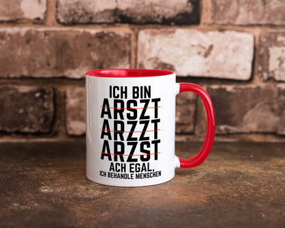 Ich bin Arzt | Rechtschreibung Klinik lustiger Spruch lustig Humor Geschenkidee