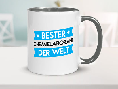 Bester Chemielaborant | Laborant Chemie Humor Geschenkidee Tasse