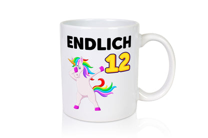 12. Geburtstag | endlich 12 Jahre Einhorn Mädchen lustig Geschenkidee Geschenk