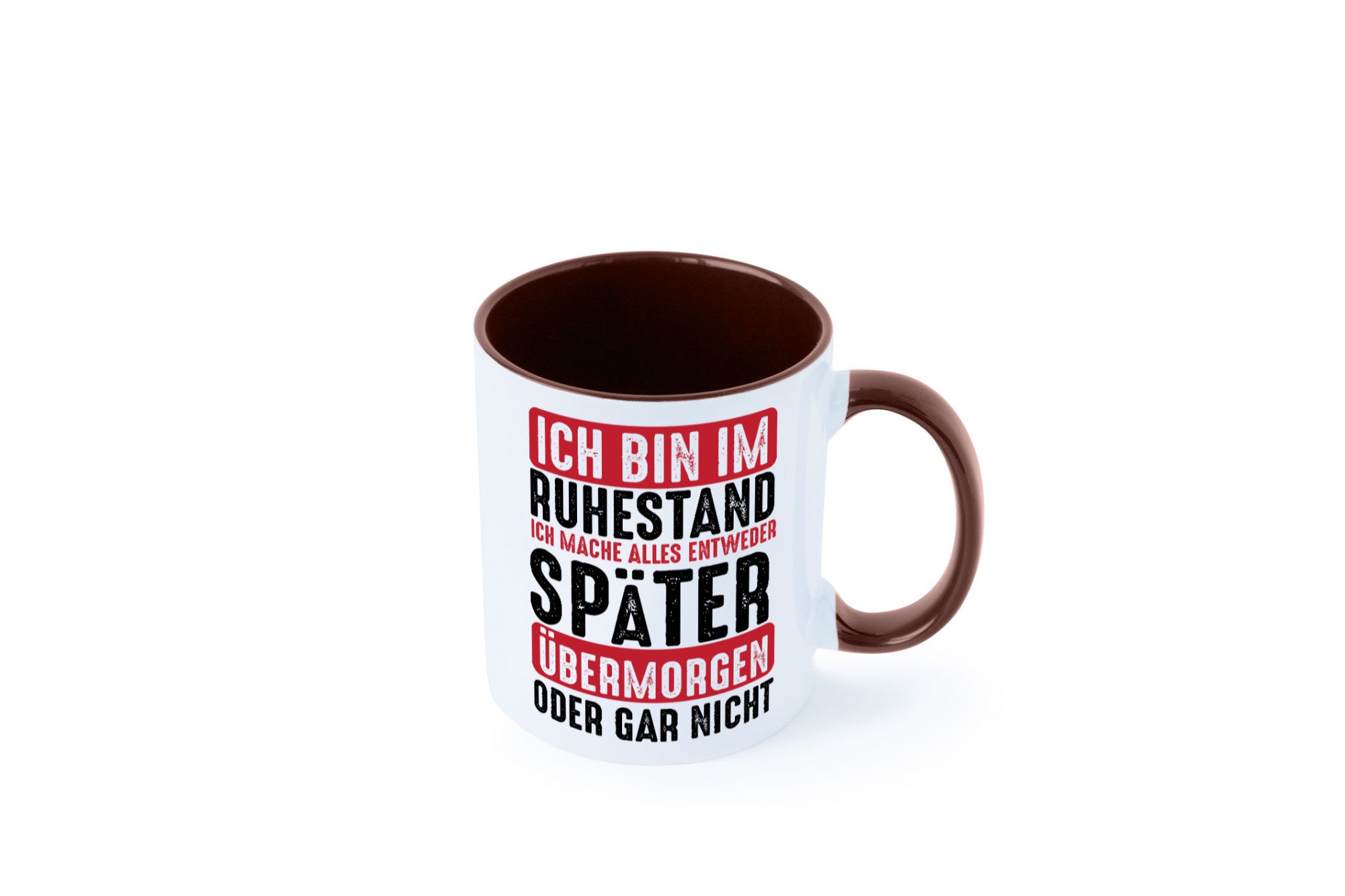 Ich mache alles später oder gar nicht | Rentner Ruhestand Geschenkidee Jubiläum