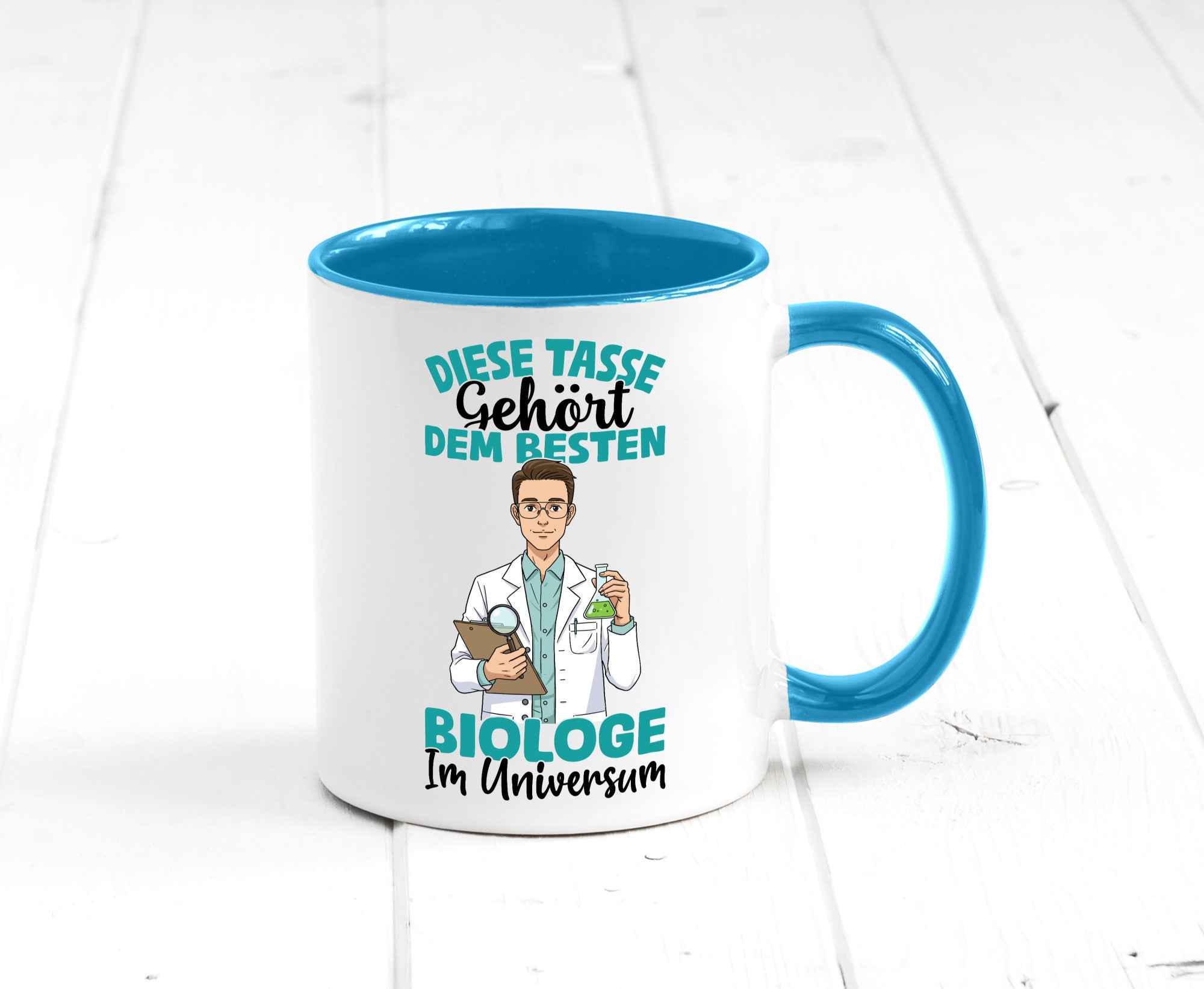 Im Universum: Biologe | Biologie Naturforscher Humor Geschenkidee Tasse