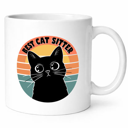 Bets Cat Sitter | Schwarze Katze Katzenliebhaber Geschenk Tierliebhaber Humor