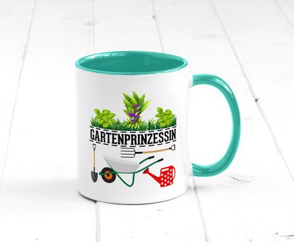 Gartenprinzessin | Gärtnerin Gartenliebhaber Geschenk Humor Geschenkidee