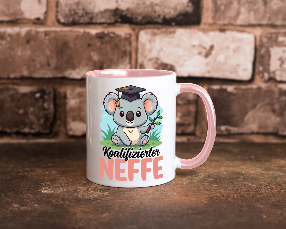 Koalifizierter Neffe | Familie Bruder Bester Onkel Geschenkidee Humor Tasse