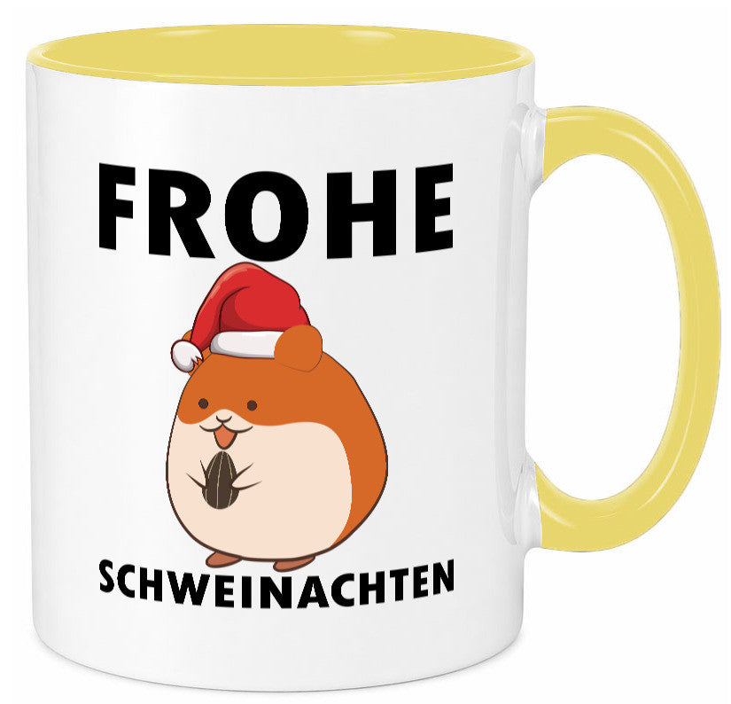 Frohe Schweinachten | Meerschweinchen Weihnachten lustiger Spruch Geschenk