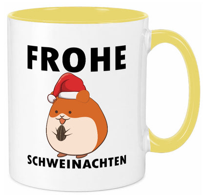 Frohe Schweinachten | Meerschweinchen Weihnachten lustiger Spruch Geschenk