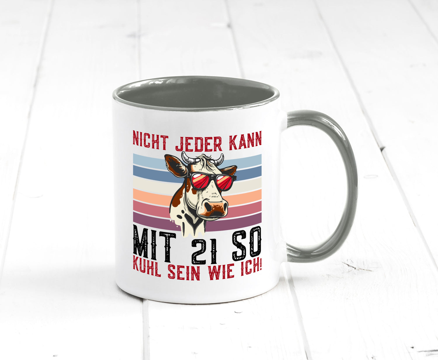 Mit 21 so gut aussehen | 21. Geburtstag Landwirt Bauer v2 Humor Geschenkidee
