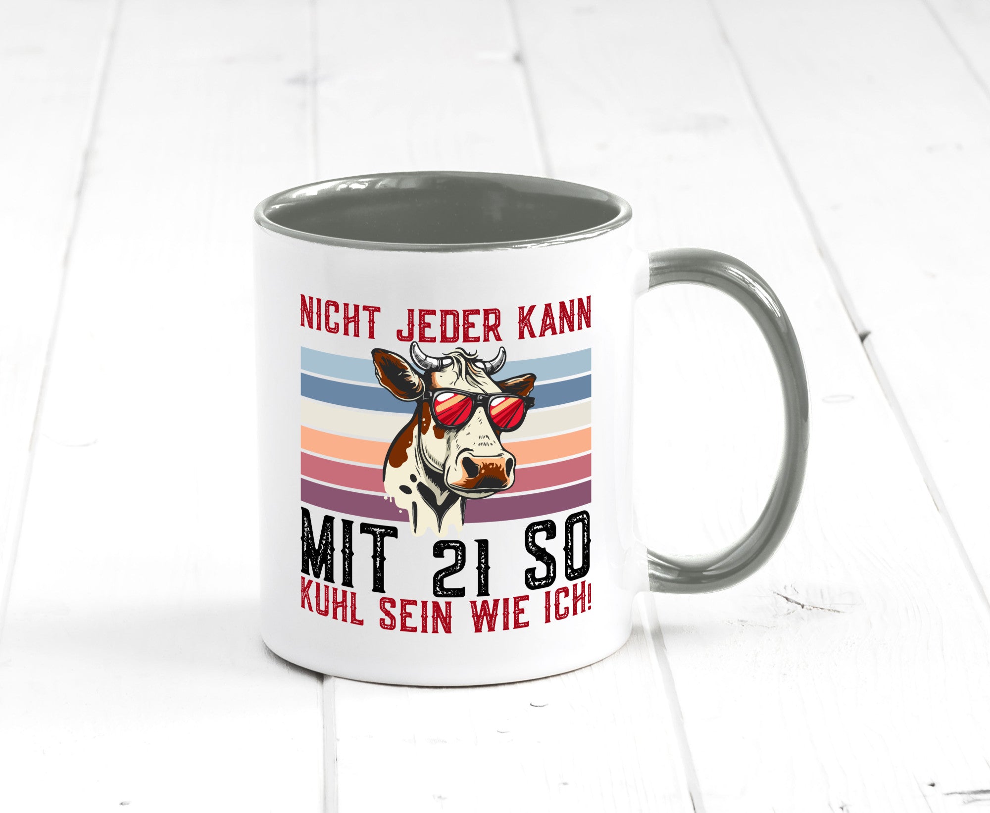 Mit 21 so gut aussehen | 21. Geburtstag Landwirt Bauer v2 Humor Geschenkidee
