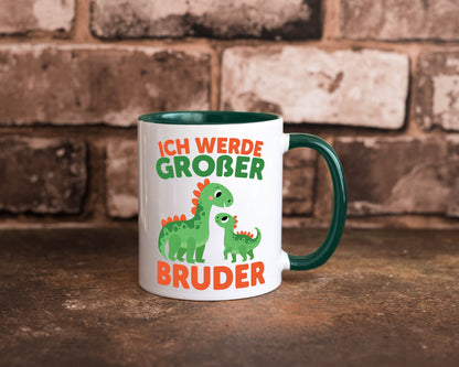 Ich werde Großer Bruder | Dino Brudersaurus lustig Humor Geschenkidee Geschenk