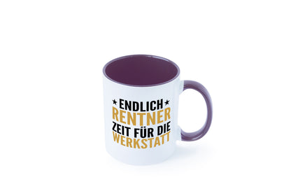 Rentner zeit für die Werkstatt | Ruhestand Handwerker v2 lustiger Spruch